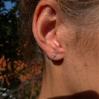 Pendientes Crivelli Mujer in Oro blanco Diamante 0.12 Ct 370-XE4442 - 370-XE4442